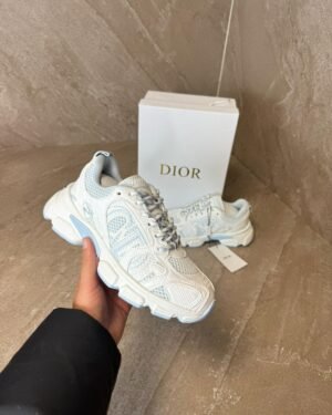 Christian Dior Chrono Sneakers, Light Blue