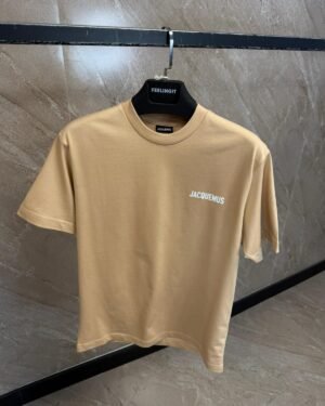Jacquemus Basic Logo T-Shirt Beige