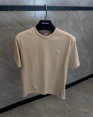 Moncler Basic T-Shirt Beige