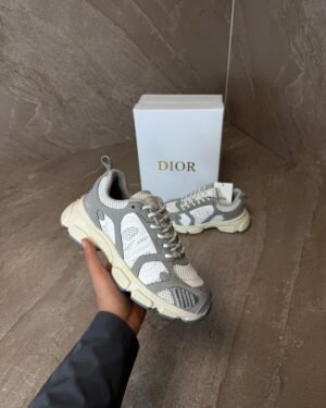 Christian Dior Chrono Sneakers, Grey