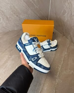 Louis Vuitton Trainers Blue White