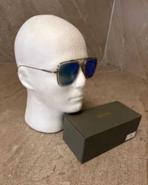 Dita Flight 006 Silver Blue Glasses