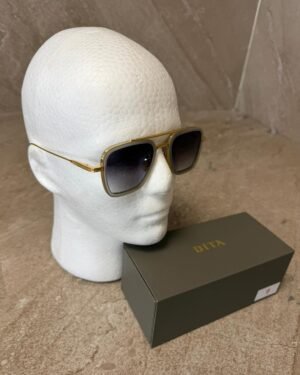 Dita Flight 006 Gold Blue Glasses