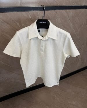 Louis Vuitton Monogram Polo White