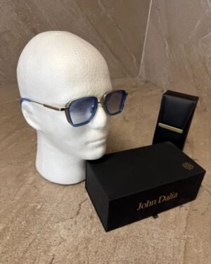 John Dalia Andre Blue Sunglasses