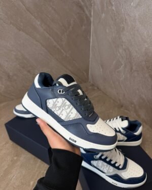 Hermes B27 Sneakers Blue Oblique