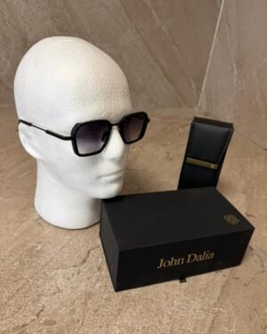 John Dalia Cillian Black on Black Sunglasses