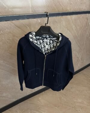 Christian Dior Oblique Jacket Navy Blue