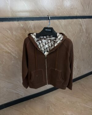 Christian Dior Oblique Jacket Brown