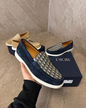 Christian Dior Instappers Blauw