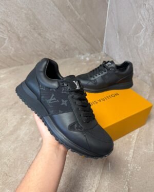 Louis Vuitton Monogram Trainers Black