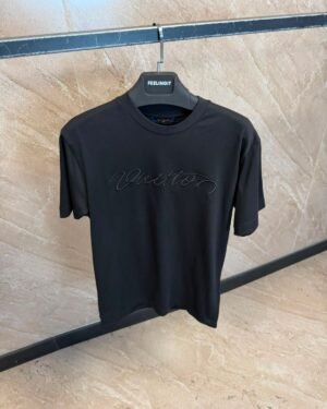Louis Vuitton T-Shirt Black Logo