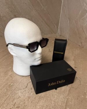 John Dalia Project Black Sunglasses