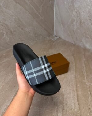 Burberry Black Slippers