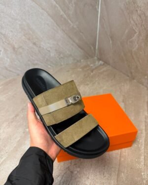 Hermes Jackson Sandal Brown