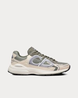 Dior B30 Sneakers Olive Green Cream
