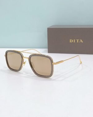 Dita Gold Orange Glasses
