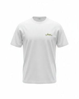 Amiri Script Logo T-Shirt In White