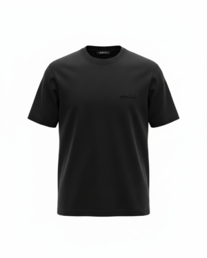 Amiri Black Crewneck T-Shirt