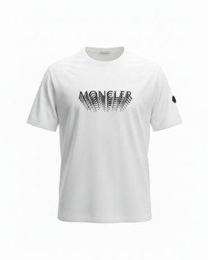 Moncler Graphic Logo T-Shirt White