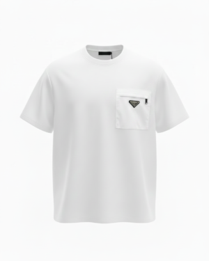 Prada Re-Nylon Pocket T-Shirt White