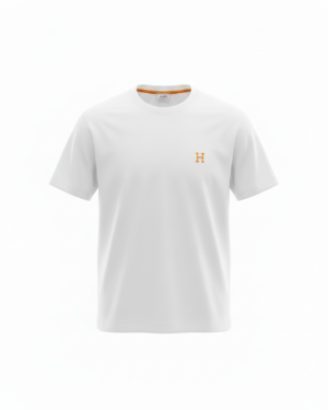 Hermes H Logo T-Shirt White