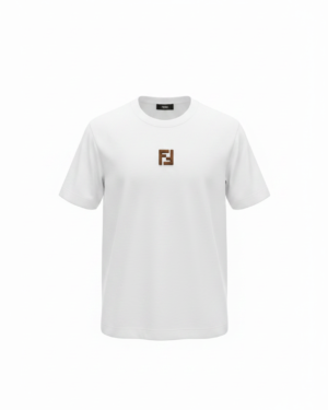 Fendi FF Logo T-Shirt White