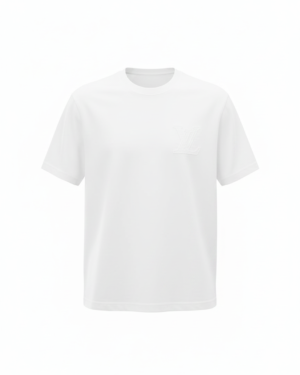 Louis Vuitton Tonal LV Logo T-Shirt White