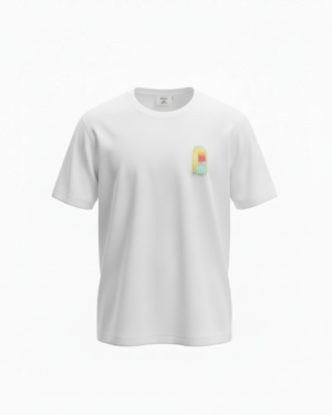 Casablanca Arch Sunset Graphic T-Shirt White
