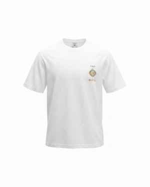 Casablanca Medallion Logo T-Shirt White