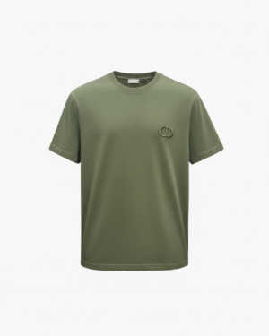 Dior Tonal CD Icon Logo T-Shirt Olive Green