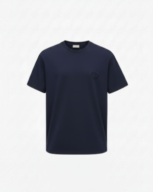Dior Tonal CD Icon Logo T-Shirt Navy Blue