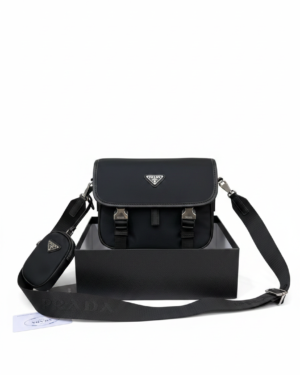 Prada Re-Nylon Saffiano Bag Black