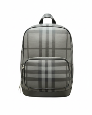 Burberry Rocco Check Zip Bag Black