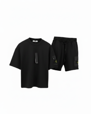 Stone Island Arm Pocket Summer Set Black
