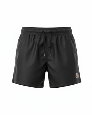 Moncler Small Logo Swim Short Black