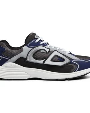 Dior B30 Sneakers Mesh Black Blue Grey