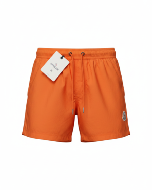Moncler Small Logo Swim Short Orange