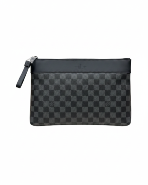 Louis Vuitton Pochette Voyage MM Grey-Black
