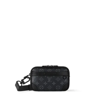 Louis Vuitton Alpha Wallet Bag Black