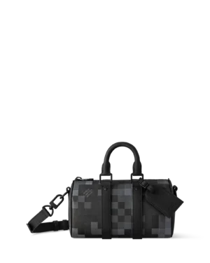 Louis Vuitton Keepall 25 Bag Black