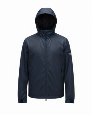 Prada Re-Nylon Windbreaker Navy Blue