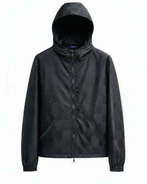 Louis Vuitton Damier Jacquard Reversible Windbreaker Black