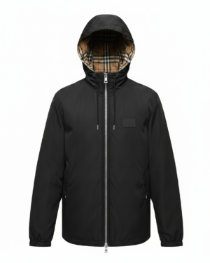 Burberry London England Reversible Windbreaker Black