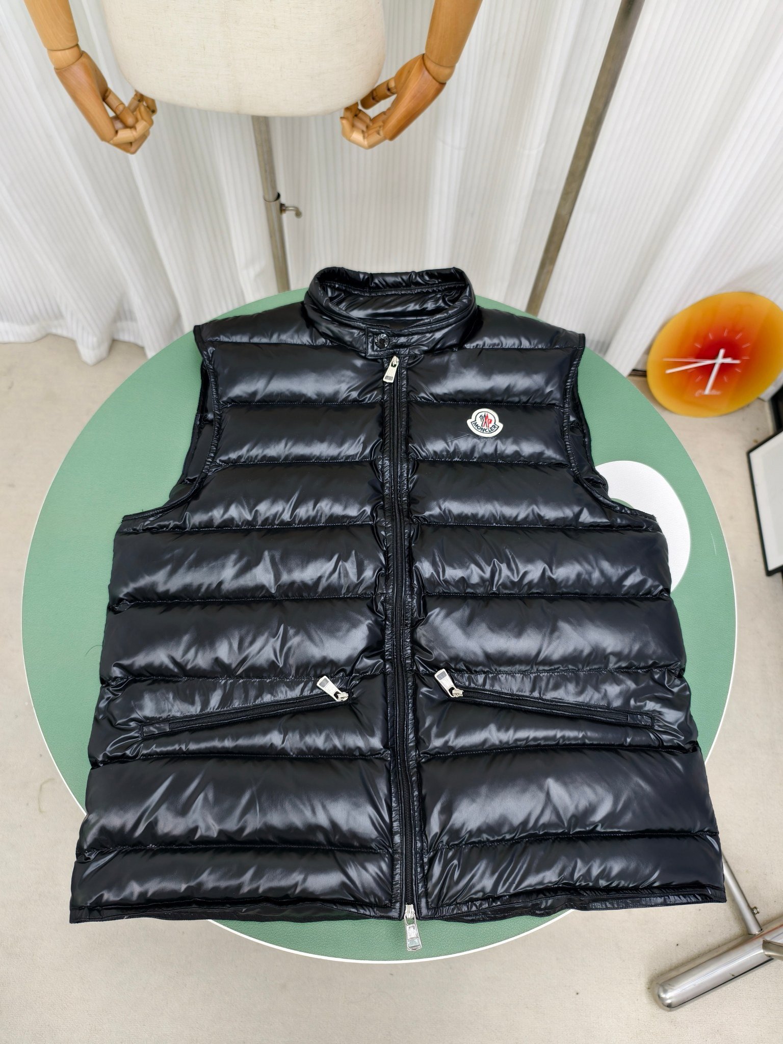 Moncler Gui Gewatteerde Bodywarmer Black