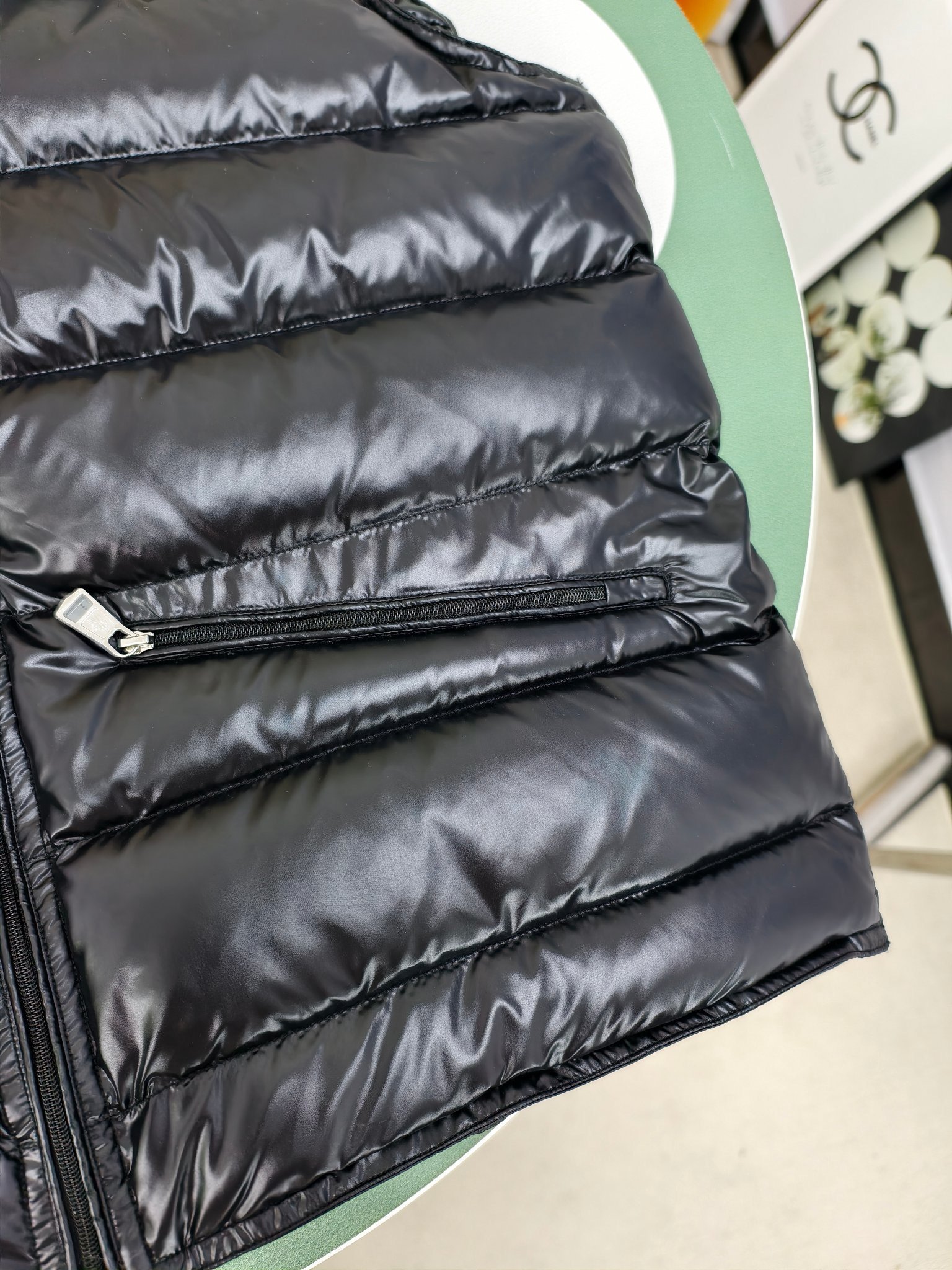 Moncler Gui Gewatteerde Bodywarmer Black