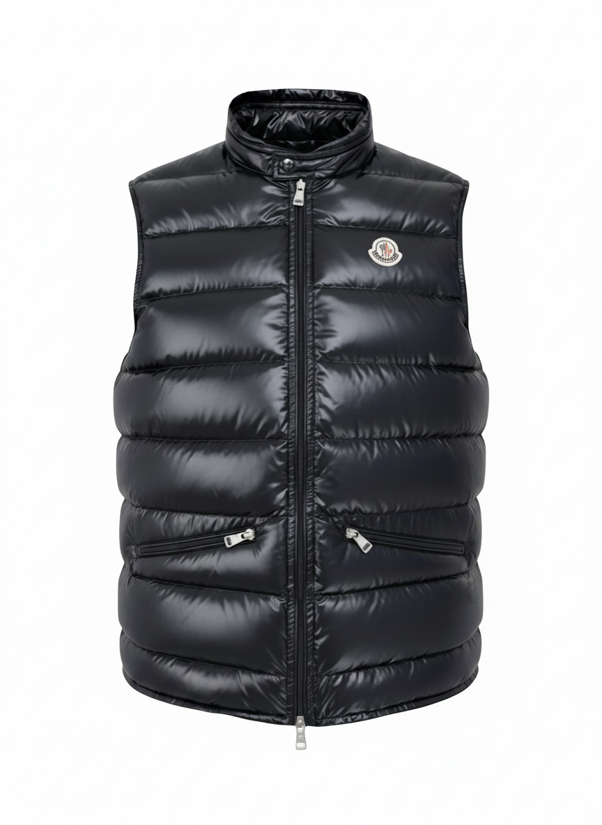 Moncler Gui Gewatteerde Bodywarmer Black