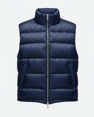 Dior Oblique jacquard Bodywarmer Navy Blue