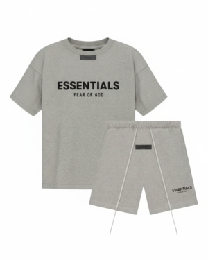 Essentials Fear Of God Summer Sets Black On Grey