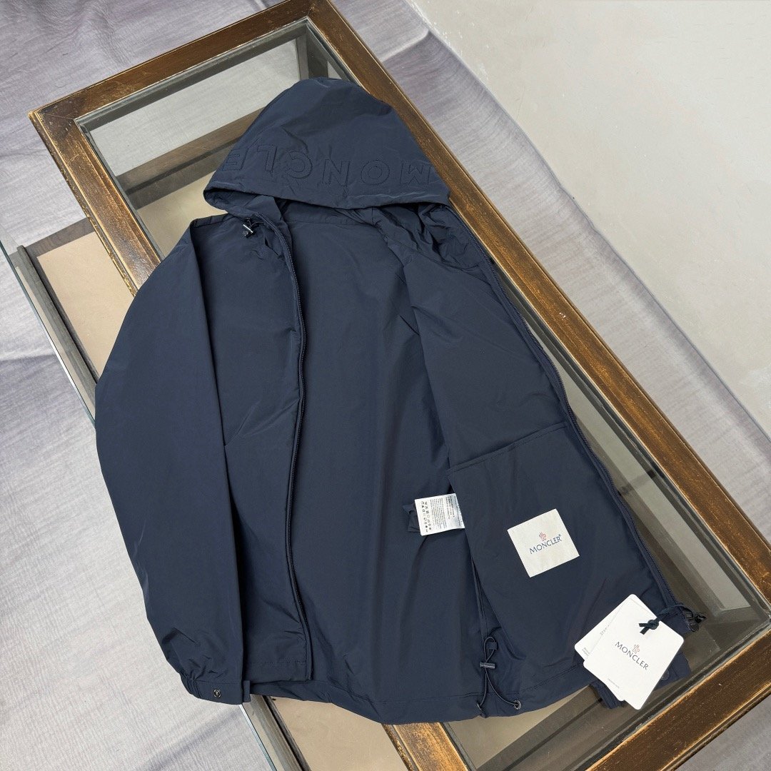 Moncler Sassiere Windbreaker Navy Blue